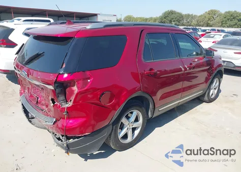 2018 Ford Explorer Xlt z USA, uszkodzony, nr VIN 1FM5K7D83JGC69851